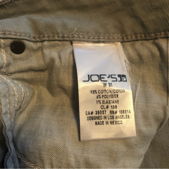 Joe Jeans Alloy Skinny Ankle 5 Pocket Gray Jeans - Picture 6 of 6